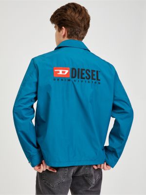 Nepromokavá bunda Diesel modrá