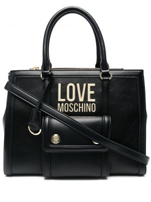 Shoppingbag Love Moschino svart