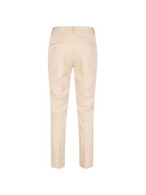 Pantalón clásico de algodón Max Mara Weekend beige