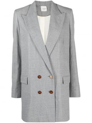 Vlněný kabát Alysi šedý