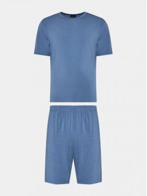 Pyjama Hanro bleu