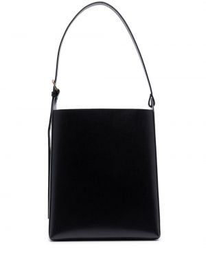 Τσάντα shopper A.p.c. μαύρο