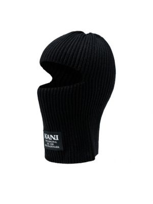 Плетена шапка Karl Kani черно