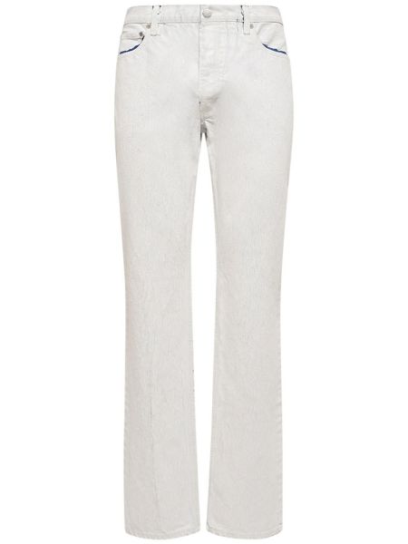 Bomull jeans Maison Margiela hvit