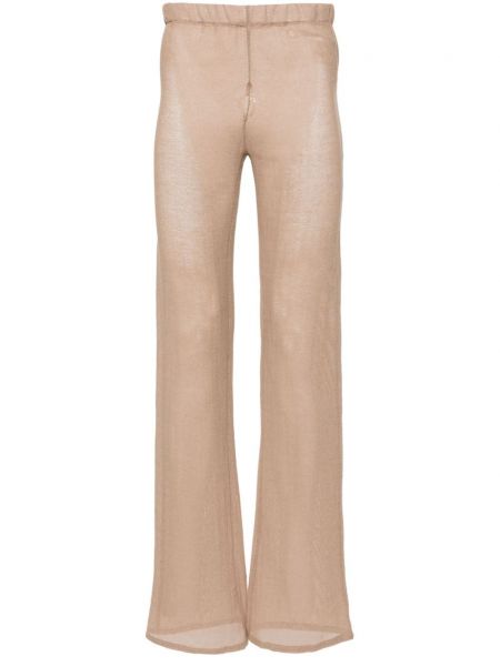 Gerade hose aus baumwoll Ludovic De Saint Sernin beige