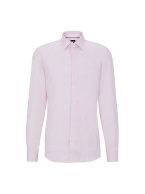 Koszula biznesowa Hugo Boss różowa