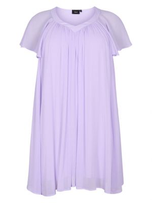 Voľné priliehavé šaty Zizzi fialová