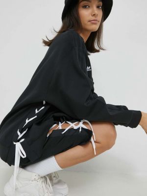 Черная юбка мини Adidas Originals
