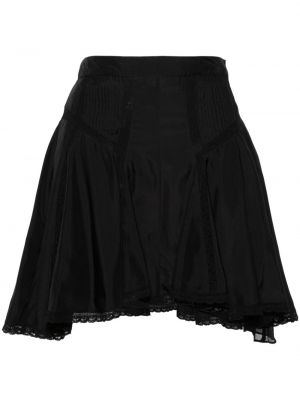 Mini suknja s čipkom Isabel Marant crna