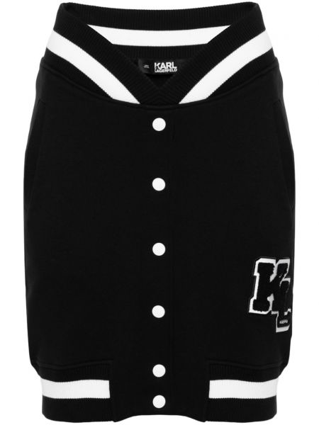 Mini sukně jersey Karl Lagerfeld