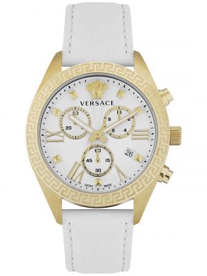Кожаные часы Versace