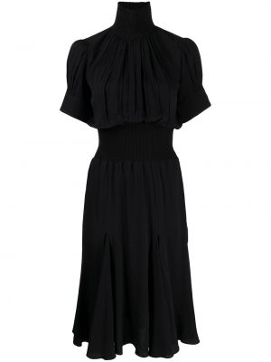Kleid mit drapierungen N°21 schwarz