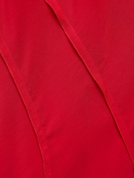 Košeľové šaty Mango červená