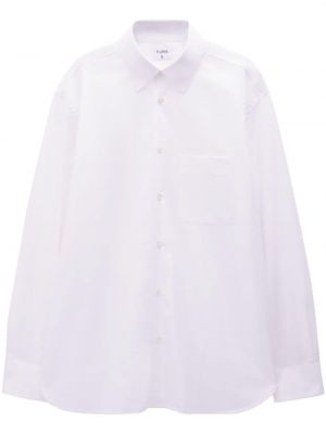 Voľná bavlnená priliehavá košeľa Filippa K biela