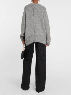Maglione in lana d'alpaca Tom Ford grigio