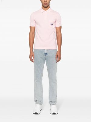 Polo krekls ar izšuvumiem Céline Pre-owned rozā