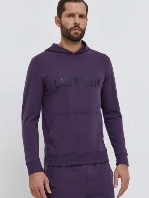 Толстовка Calvin Klein Underwear фиолетовая