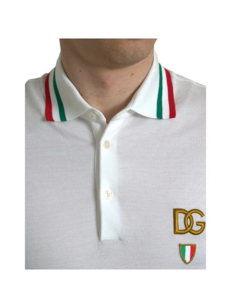Polo Dolce & Gabbana blanco