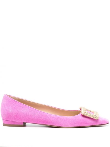 Велурени ниски обувки Roberto Festa розово