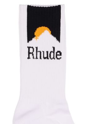 Спортни чорапи Rhude черно