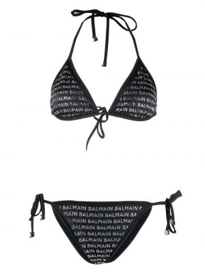 Bikini Balmain svart