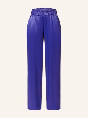 Атласные брюки Darling Harbour фиолетовые