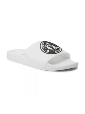 Slides Versace Jeans Couture bianco