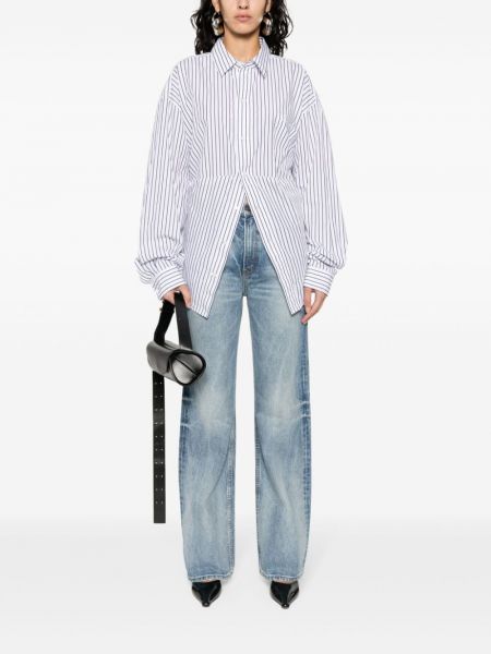 High waist straight jeans Nili Lotan blau