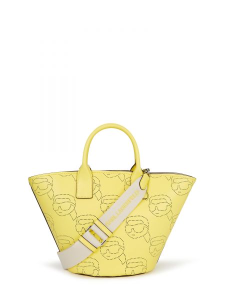Nákupná taška Karl Lagerfeld žltá