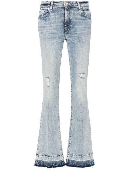 Flared jeans 7 For All Mankind blå