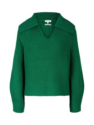 Пуловер Tom Tailor зелено