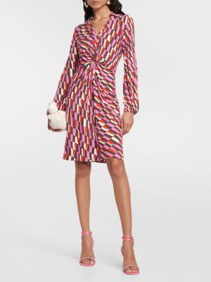 Mini vestido con estampado Diane Von Furstenberg
