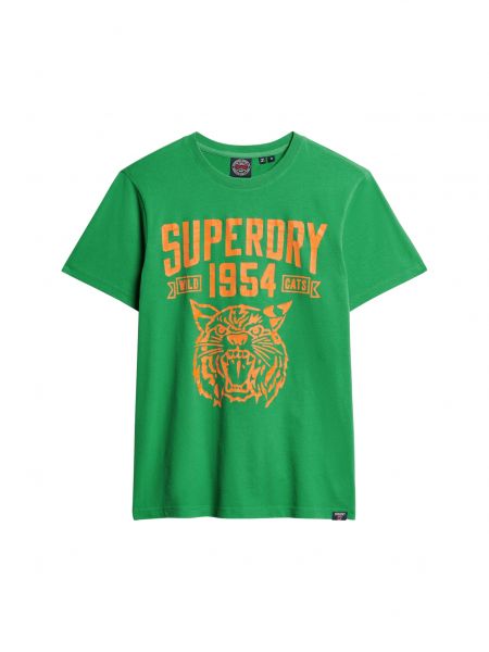 T-shirt Superdry vert