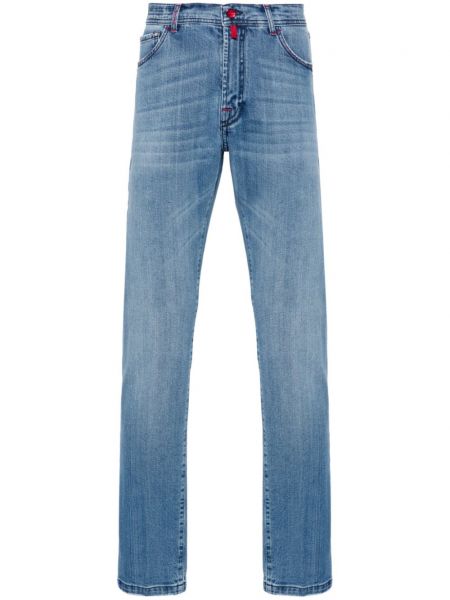 Jeans skinny Kiton bleu