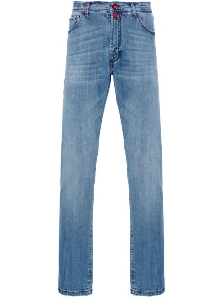 Skinny jeans Kiton blau