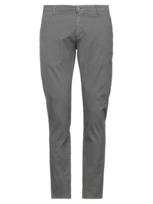 Pantaloni di cotone Designers grigio