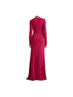 Vestido largo Ralph Lauren rosa