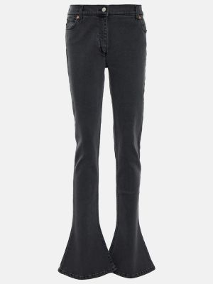 Slim fit skinny jeans ausgestellt Magda Butrym grau