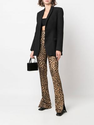 Hose mit print mit leopardenmuster ausgestellt Genny