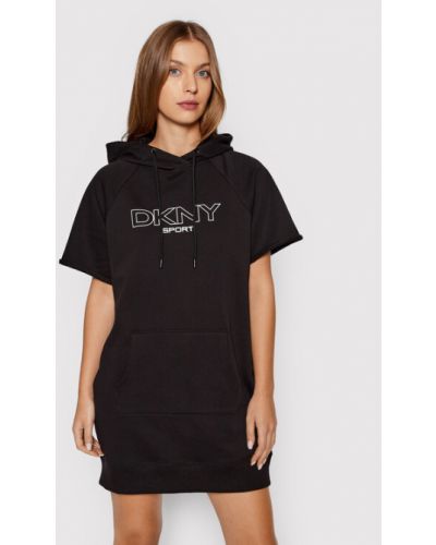 Robe de sport en tricot Dkny Sport noir