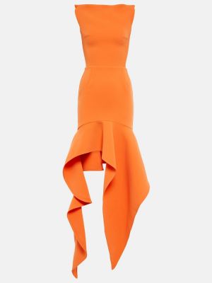 Dolga obleka Maticevski oranžna