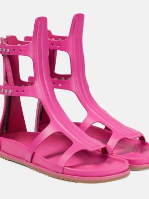 Sandály Rick Owens růžové