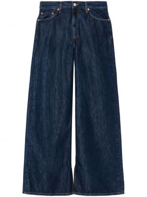 Voľné džínsy s nízkym pásom Re/done modrá