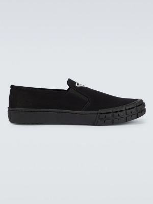 Sneakers slip-on Prada μαύρο