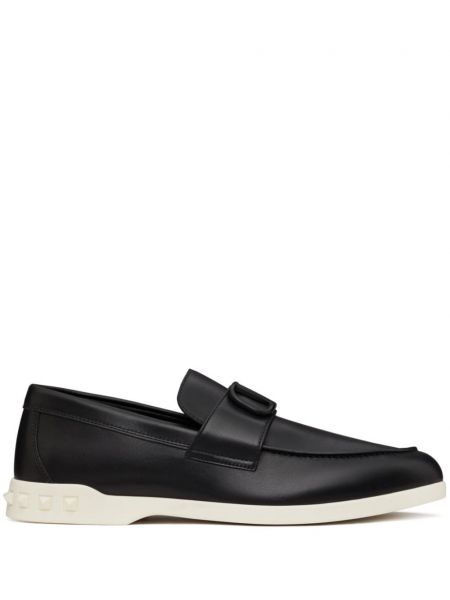 Loafers skórzane Valentino Garavani