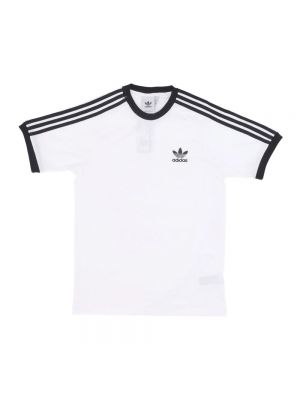 Koszulka w paski Adidas biała