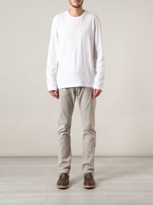 Camiseta manga larga James Perse blanco