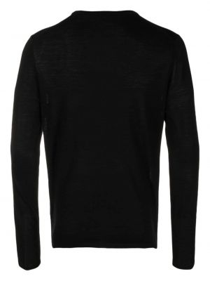 Sweatshirt mit rundem ausschnitt Aspesi schwarz