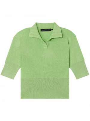 Haut en tricot Proenza Schouler vert