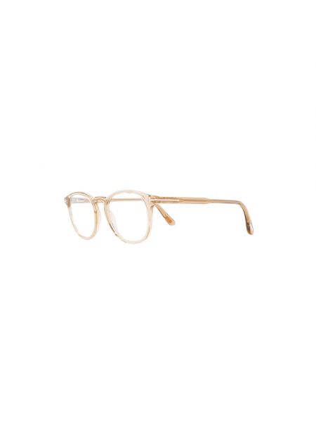 Brille mit sehstärke Tom Ford beige